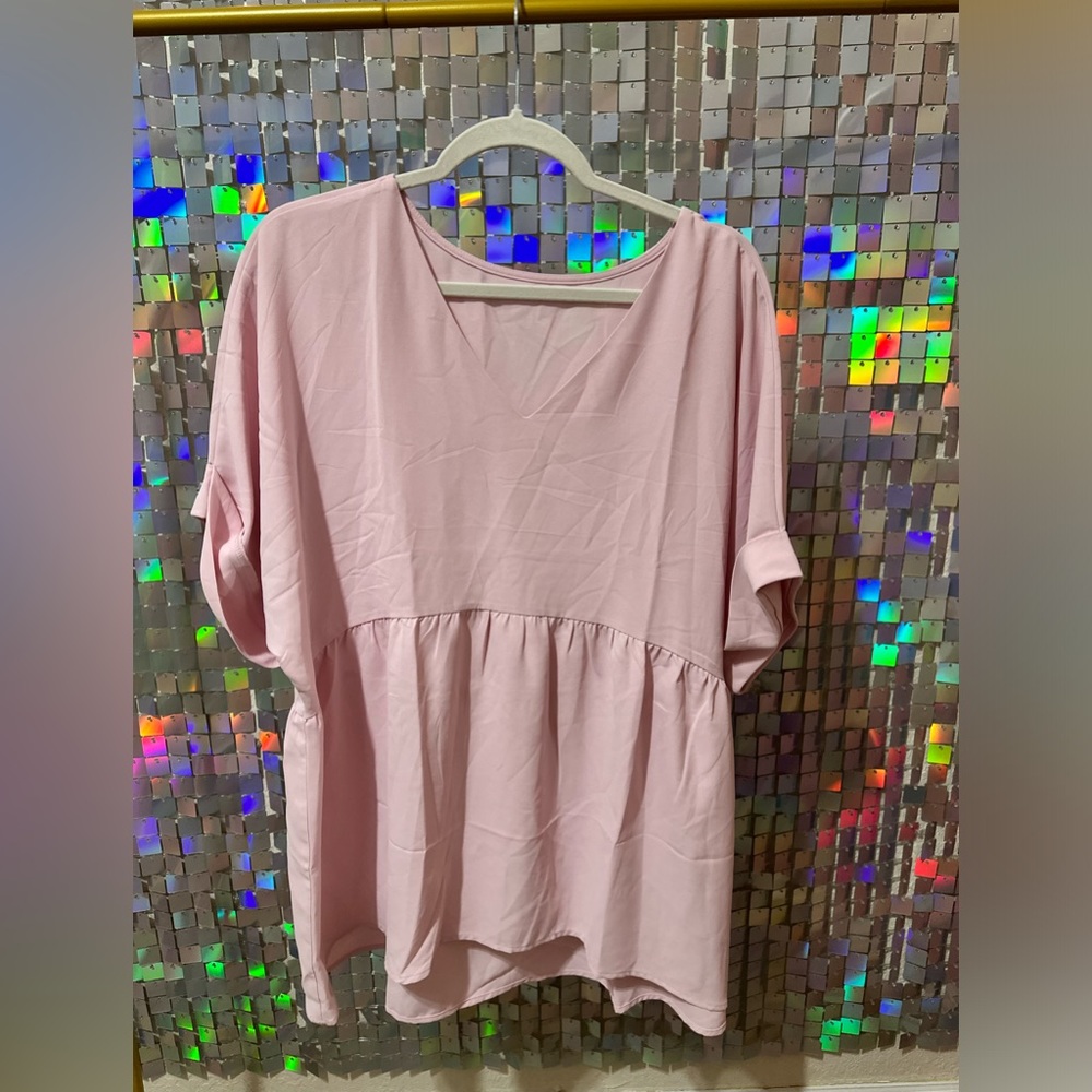Blush Pink Blouse